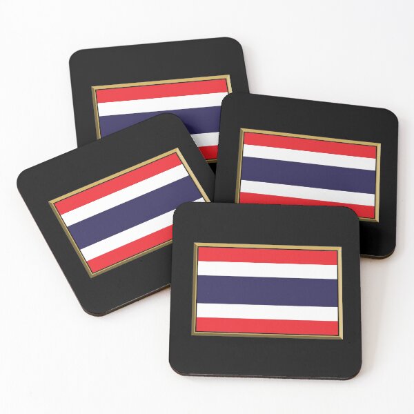Item preview, Thailand Flag Gifts, Masks, Stickers & Products (GF) designed and sold by mpodger.
