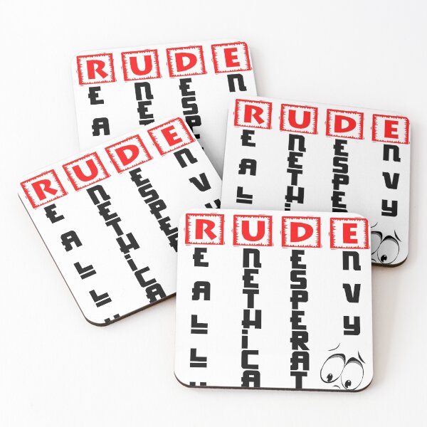 Item preview, Staring is RUDE designed and sold by Biz PNG.
