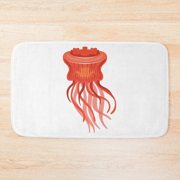 Item preview, Orange Jellyfish designed and sold by treasure-crafts.