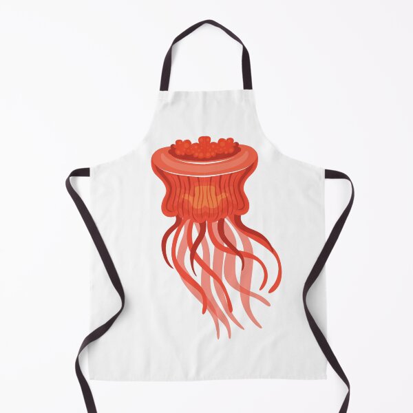 Item preview, Orange Jellyfish designed and sold by treasure-crafts.