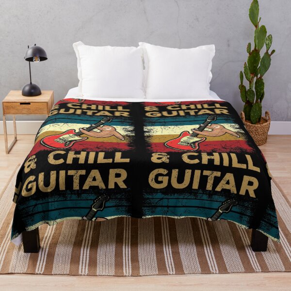 Item preview, VINTAGE GUITAR AND CHILL designed and sold by noahs-shop.
