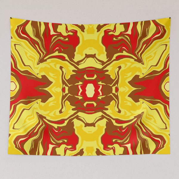 Item preview, Fluid art . Abstract liquid art with mixing colors designed and sold by moustafakhalil.
