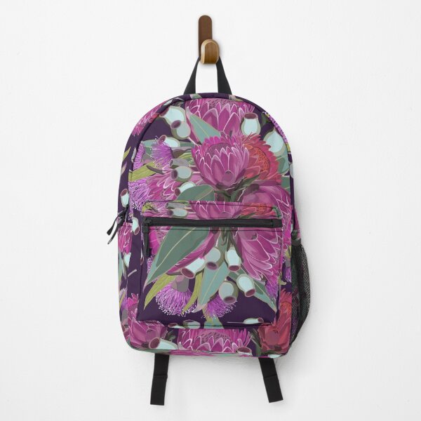 Item preview, Protea & Eucalyptus Bush - PInk and Purple Colour Palette designed and sold by Sketchbook Designs.