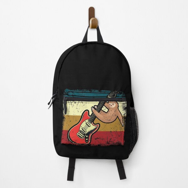 Item preview, VINTAGE SLOTH HANGING ON GUITAR designed and sold by noahs-shop.
