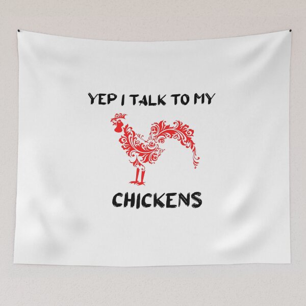 Item preview, Yep I Talk To My Chickens funny gift T-Shirt designed and sold by lhousshop.