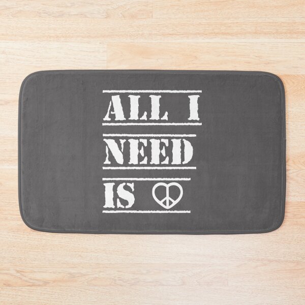 Item preview, all i need is love and peace designed and sold by saladiin.