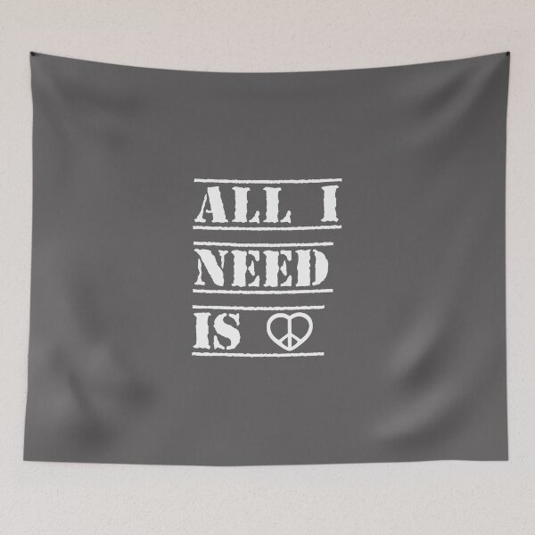 Item preview, all i need is love and peace designed and sold by saladiin.