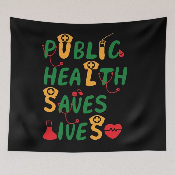 Item preview, Public Health Save Lives designed and sold by nanathaishop.