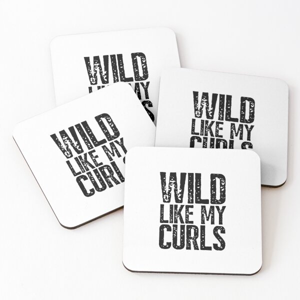 Item preview, Wild Like My Curls Funny Curly Hair designed and sold by happinestSHOP.