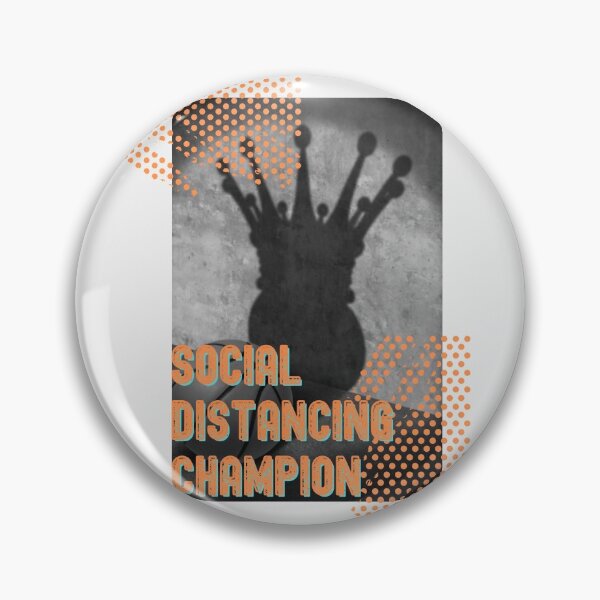 Item preview, Social Distancing Champion designed and sold by BoBiBi Designs.