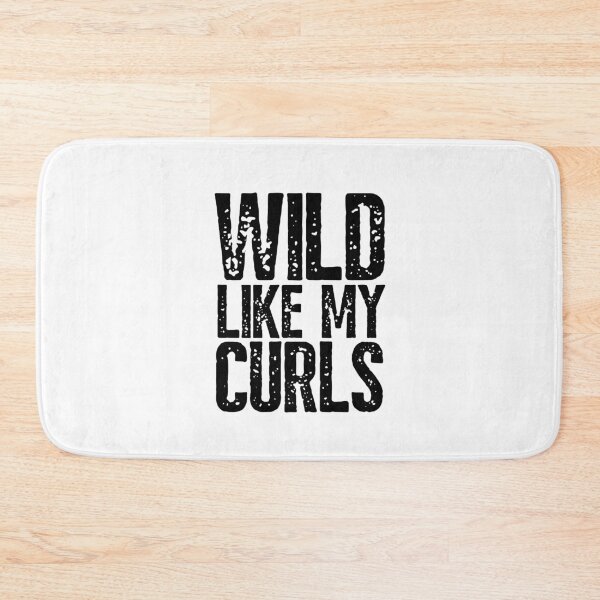 Item preview, Wild Like My Curls Funny Curly Hair designed and sold by happinestSHOP.