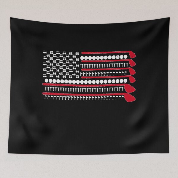 Item preview, American Flag Golf Funny Golf Club Sports Gift Retro Golfer designed and sold by marcek.