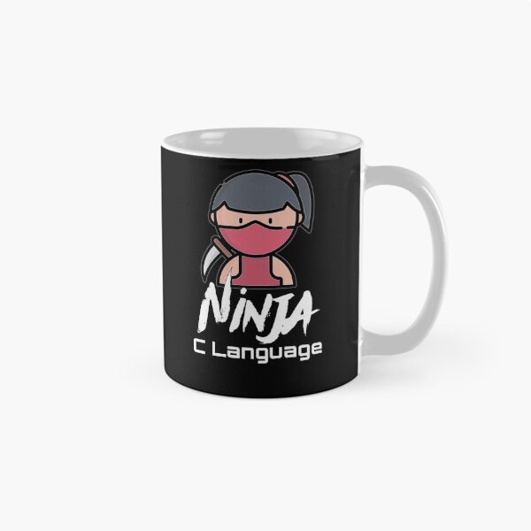 Artikelvorschau, C Sprache Ninja (Farbe weiß) entworfen und verkauft von Stornu2Ruedas.