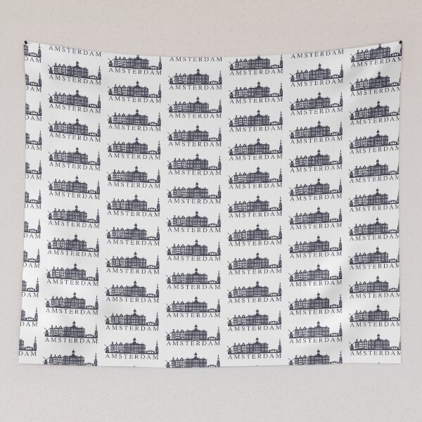 Item preview, AMSTERDAM SKYLINE designed and sold by bluewaydesign.