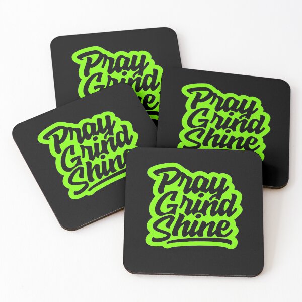 Item preview, Pray, Grind, Shine designed and sold by Zexten.