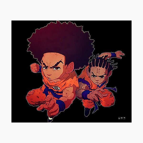 Amazon.com: makeuseof The Boondocks Anime Fabric Wall Scroll Poster Art  Print Size:24