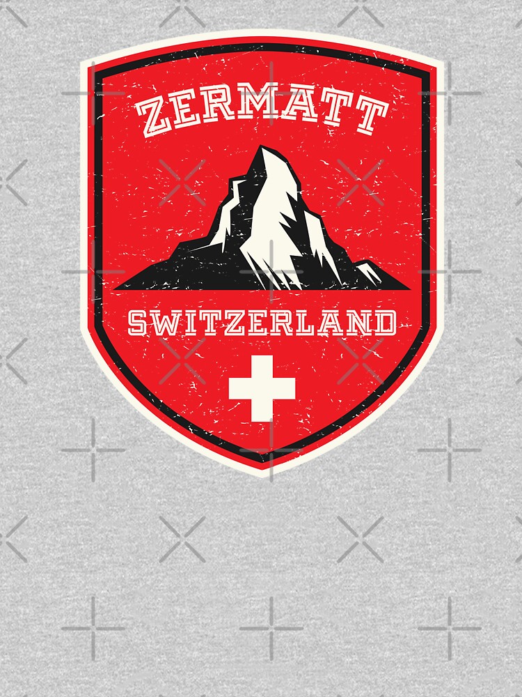 Thumbnail 7 of 7, Classic T-Shirt, Zermatt - Switzerland designed and sold by studio838.