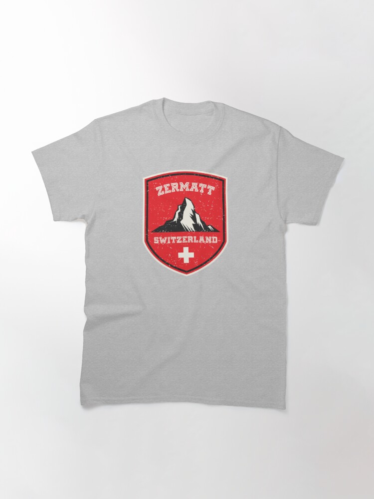 Thumbnail 3 of 7, Classic T-Shirt, Zermatt - Switzerland designed and sold by studio838.