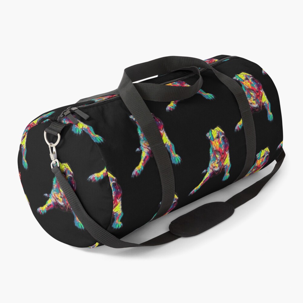 American Bulldog Dog Funny Gift Lover Duffle Bag