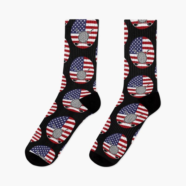 Item preview, American Flag Golf Funny Golf Club Sports Gift Retro Golfer designed and sold by marcek.