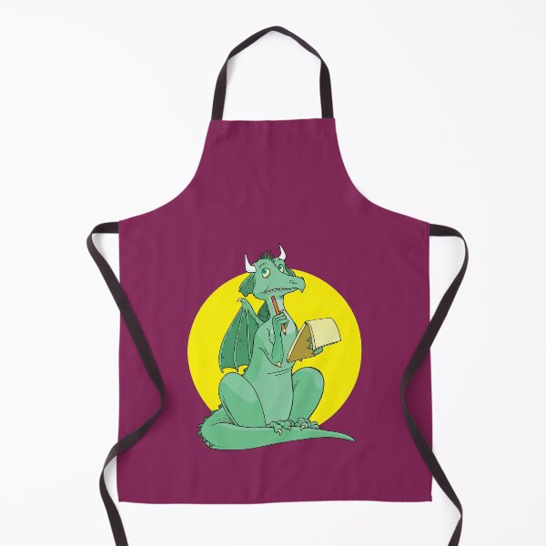 Item preview, Dragon Pondering What to Write designed and sold by Venture-Graphix.