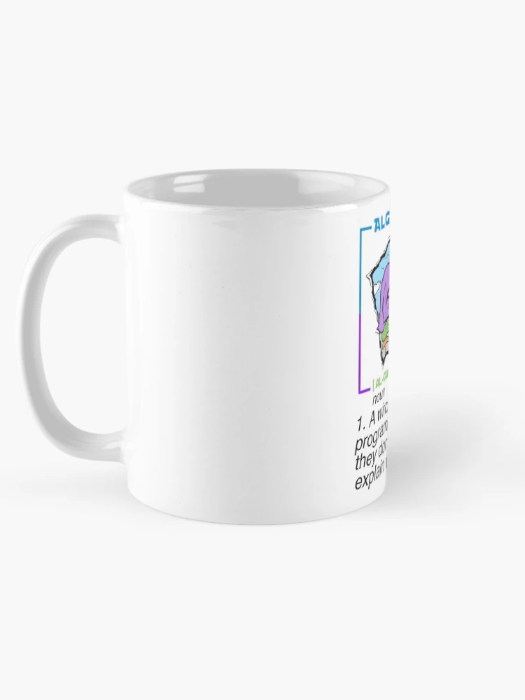 Thumbnail 5 of 6, Coffee Mug, Algorithm Definition Funny Programming Definition designed and sold by Hapo Team.