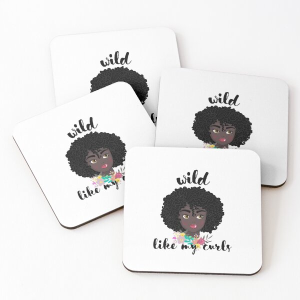 Item preview, Wild Like My Curls Funny Curly Hair designed and sold by happinestSHOP.