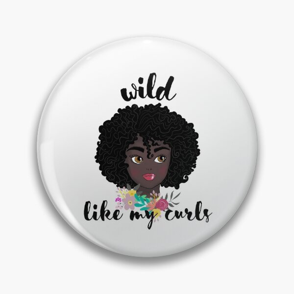 Item preview, Wild Like My Curls Funny Curly Hair designed and sold by happinestSHOP.