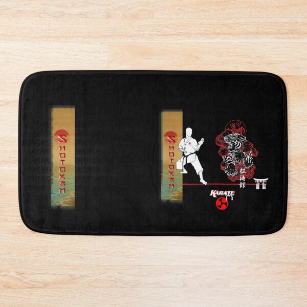 Item preview, Shotokan Karate Red Mist Tiger - Martial Arts Design designed and sold by Zanshin-Art.