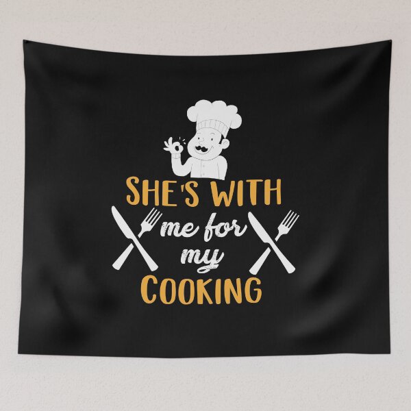 Item preview, She's with me for my Cooking designed and sold by Life Shop.