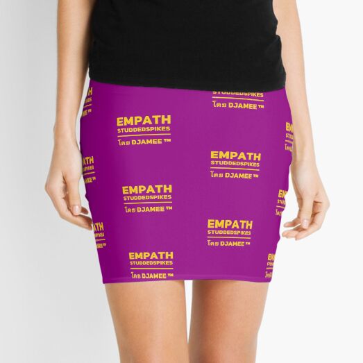 Empath Studdedspikes by Djamee Mini Skirt