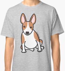 English Bull Terrier Puppy Dog ... brown & white Classic T-Shirt
