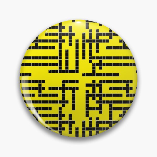 Item preview, Forerunner Crossword yellow designed and sold by DevMetal.
