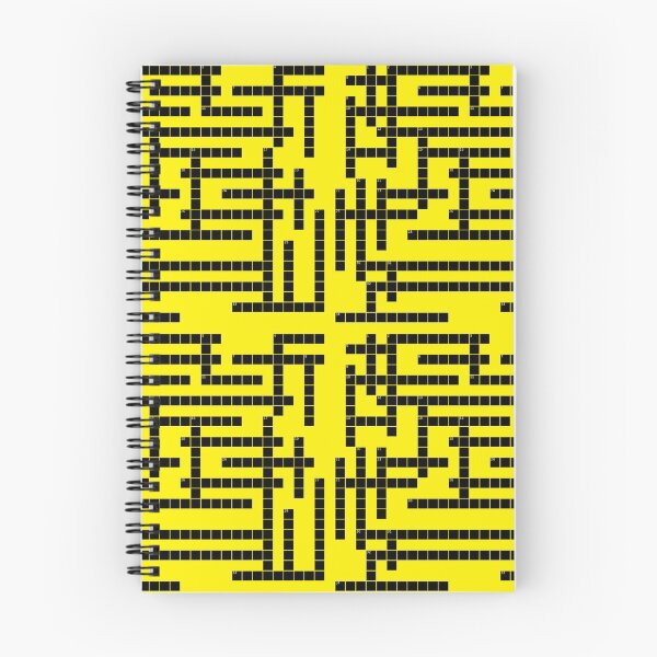 Item preview, Forerunner Crossword yellow designed and sold by DevMetal.