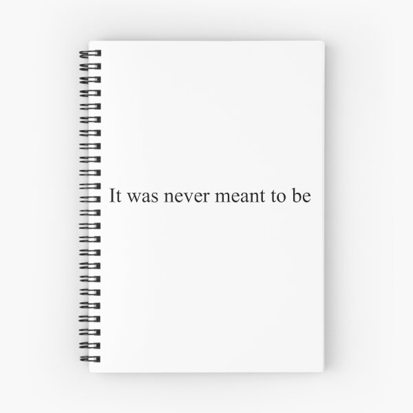 Item preview, "It was never meant to be" DreamSMP iconic line traitor Eret L'Manburg designed and sold by averycooluser.