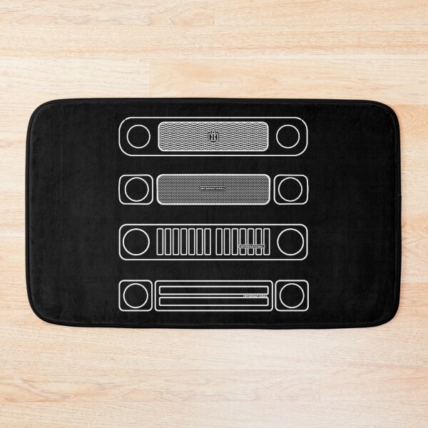 Item preview, International Harvester IH classic 4x4 truck evolution white outlines designed and sold by soitwouldseem.