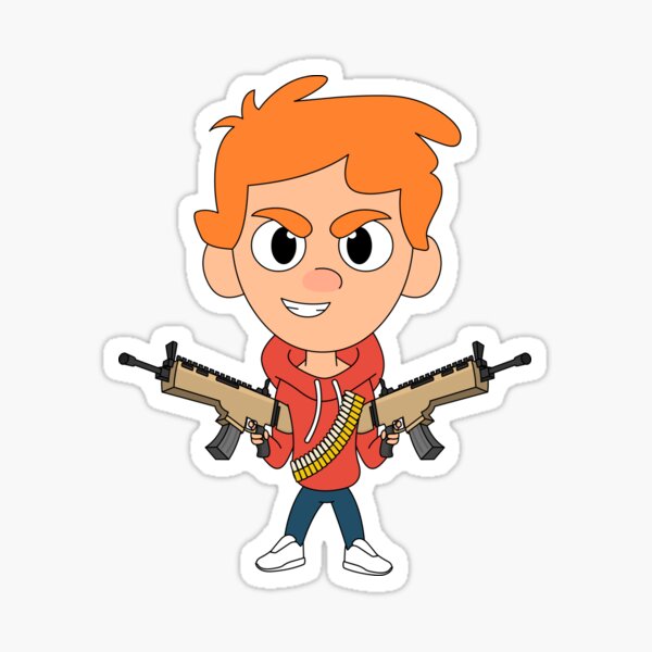 Redbubble Stickers Fortnite Guns Fortnite Guns Stickers Redbubble