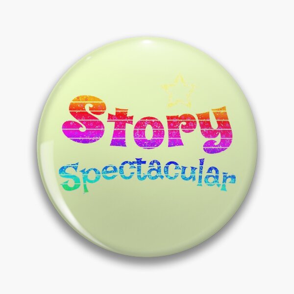 Artikelvorschau, Spectacular Kinder Podcast Logo im Regenbogen von Storytacular entworfen und verkauft von Storytacular.