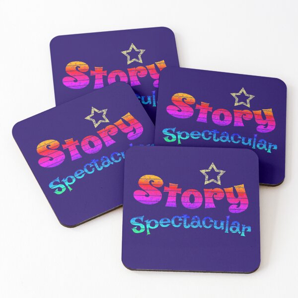 Item preview, Story Spectacular Children's Podcast Logo in Rainbow by Storytacular designed and sold by Storytacular.