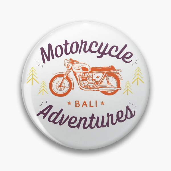 Item preview, Motorcycle Adventures Vintage Bali Indonesia Southeast Asia designed and sold by Hoiho Adventure Shirts.