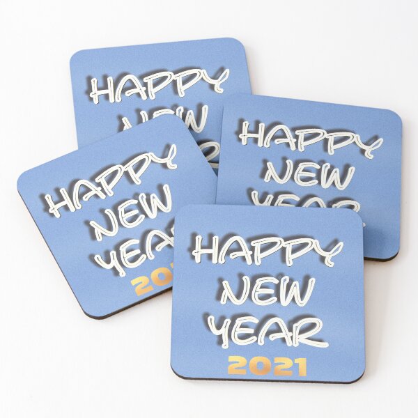 Aperçu de l'œuvre happy 2021 year 2021 happy new year 2021 créée et vendue par NOVA VIBES STUDIO.