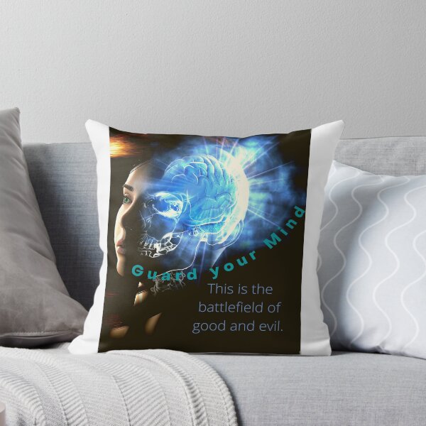 Item preview, GUARD Your Mind- This is the battlefieldd of good and evil- by Prishea-Strong Mind designed and sold by Prishea.