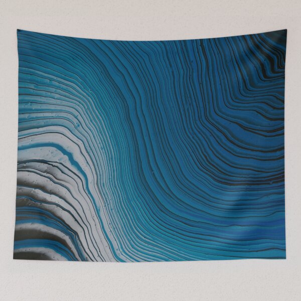 Item preview, Shades of Blue Marble Layers designed and sold by Walk-It-Off.
