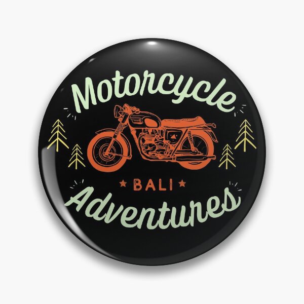 Item preview, Motorcycle Adventures Vintage Bali Indonesia Southeast Asia designed and sold by Hoiho Adventure Shirts.