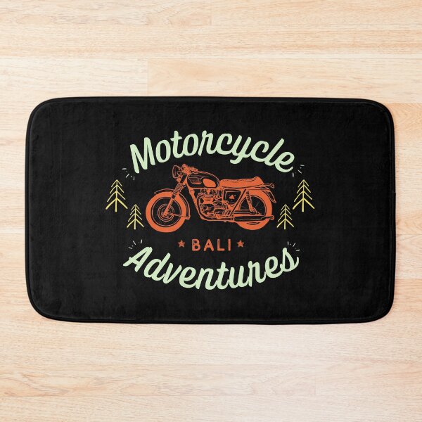 Item preview, Motorcycle Adventures Vintage Bali Indonesia Southeast Asia designed and sold by Hoiho Adventure Shirts.