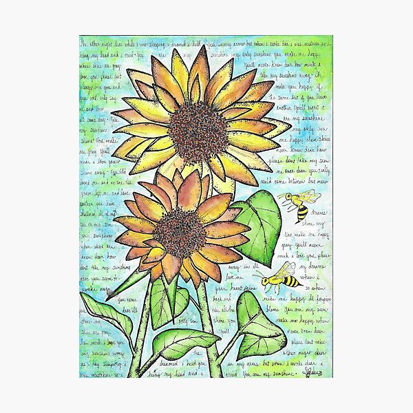 Item preview, Sunflower designed and sold by Saralu-Art.