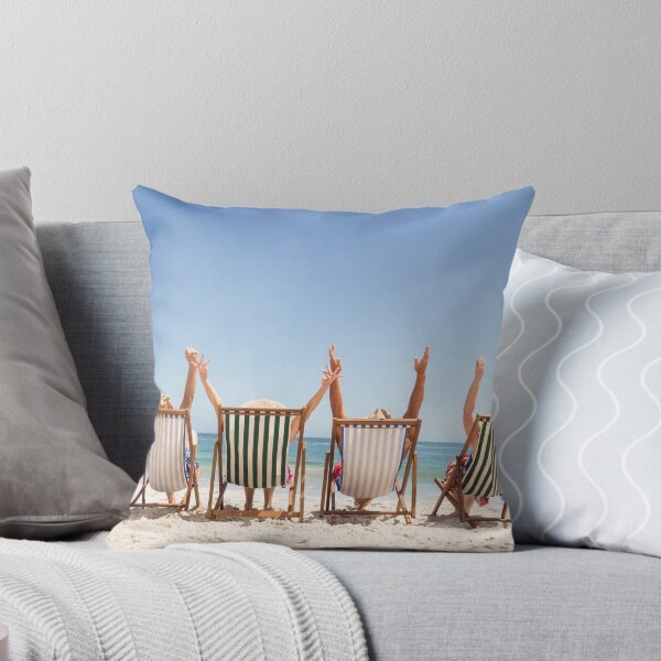 Item preview, Senior Friends Sitting Beach Chair designed and sold by paradiskt.