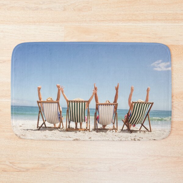 Item preview, Senior Friends Sitting Beach Chair designed and sold by paradiskt.