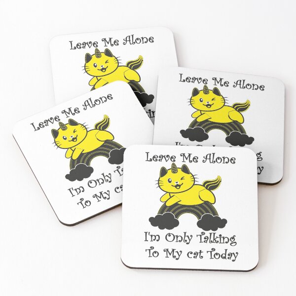 Item preview, Leave Me Alone I'm Only Talking To My cat Today designed and sold by YAITPSTORE.