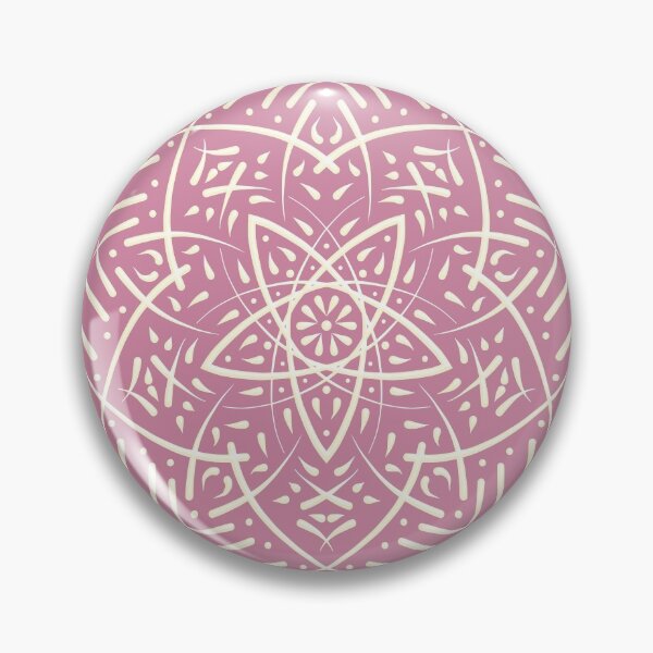 Item preview, Spirit Mandala Ivory Old Rose designed and sold by AinigArt.